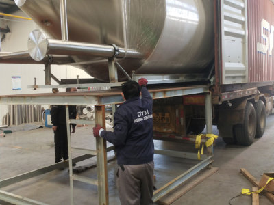 Our 35hl and 70hl beer fermentation tanks  have been shipped on board on 17th Nov, 2021