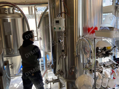 It fits well! Glad to know the customized fermenter fits brewery very well.