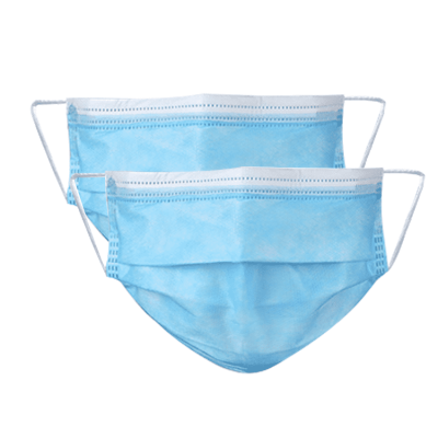 Disposable Wholesale Non Woven 3 Ply Protection Face Mask