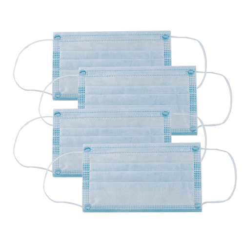 Disposable Wholesale Non Woven 3 Ply Protection Face Mask