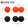 DIFFERENT HARNESS 63MM COLORFUL Lacrosse ball