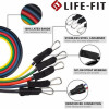 11PCS RESISTANCE BANDS SET
