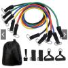 11PCS RESISTANCE BANDS SET