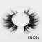 Wholesale 3D KNG01 Style  Best Eyelashes 3D Soft Qingdao Mink Eyelahes Box With Your Own Logo