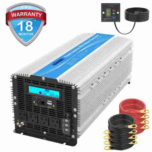 5000Watt Heavy Duty Modified Sine Wave Power Inverter