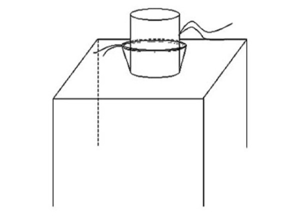 Spout Top With Cover ton bag