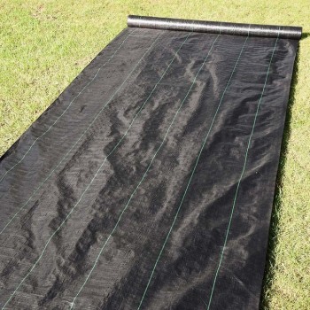 UV treated polypropylene woven ground cover for garden