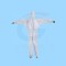 Disposable Protective Body Suits Clothing Hooded Disposable Coverall