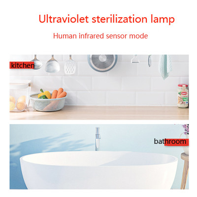 LED deep ultraviolet kitchen sterilization lamp