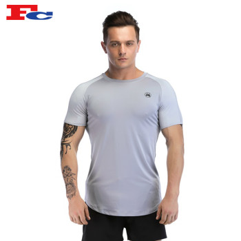 Breathable Quick Dry Compression Bodybuilding Private Label T Shirt Manufacturer