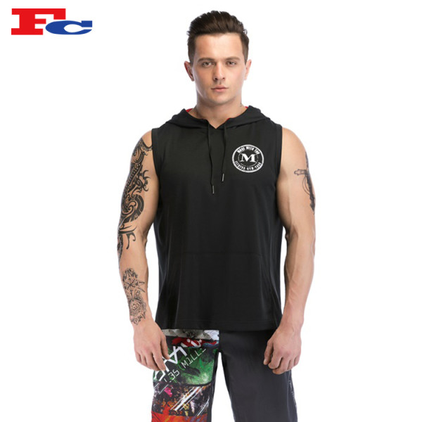 Wholesale Mens Hoodies Cotton Spandex Print Letter  Short Sleeve