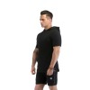 Wholesale Mens Hoodies Muscle Drop Short Sleeve Cotton Gym Hoodie