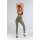 Grass Green Stitching Color Block Gym Wear Manufacturers