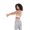 Custom Gym Wear With Streamlined Black Line Printing
