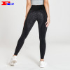 Custom Athletic Leggings Black Fitness Private Label Pants Supplier