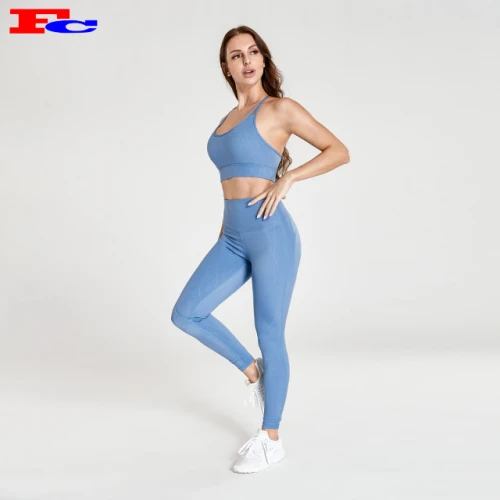 Vente en gros de vêtements de fitness Funky Haze Blue