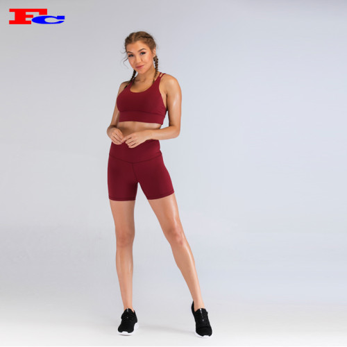ODM Jujube Red Tracksuits Activewear Spotswear China Factory