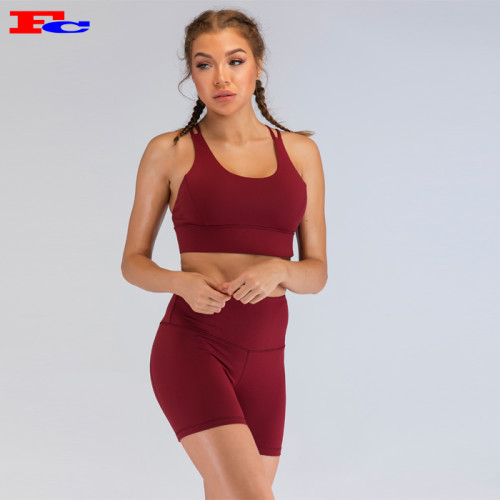 ODM Jujube Red Tracksuits Activewear Spotswear China Factory