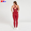 Positive Red Yoga Clothes Wholesale