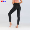 Black Gym Pants With Side Pockets Leggings Manufacturer