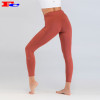 Living Coral Orange Quality Leggings Wholesale