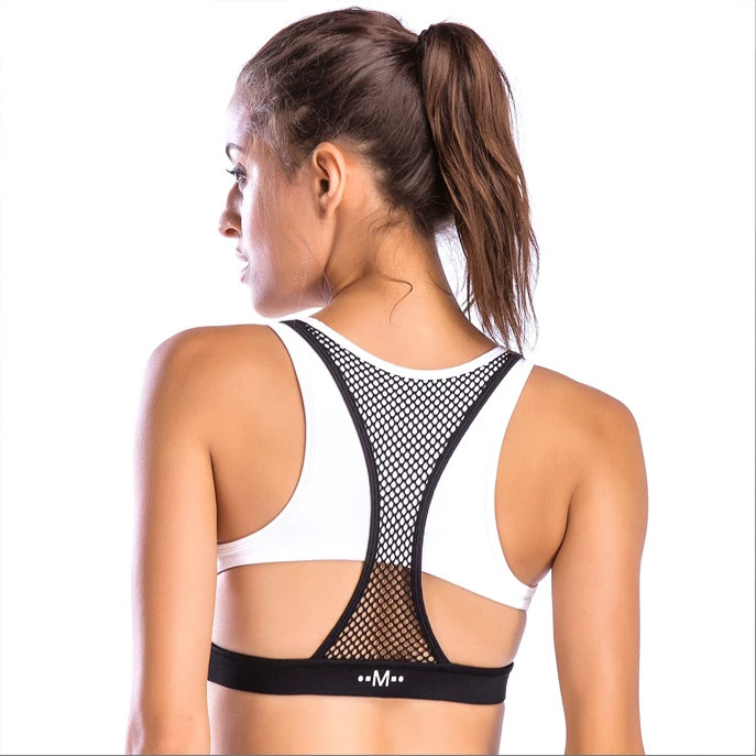 4 Way Stretch Mesh Yoga  Bra Wholesale Suppliers