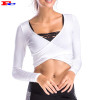 Long Sleeves Showing Belly Button Sexy Private Label T Shirts Supplier
