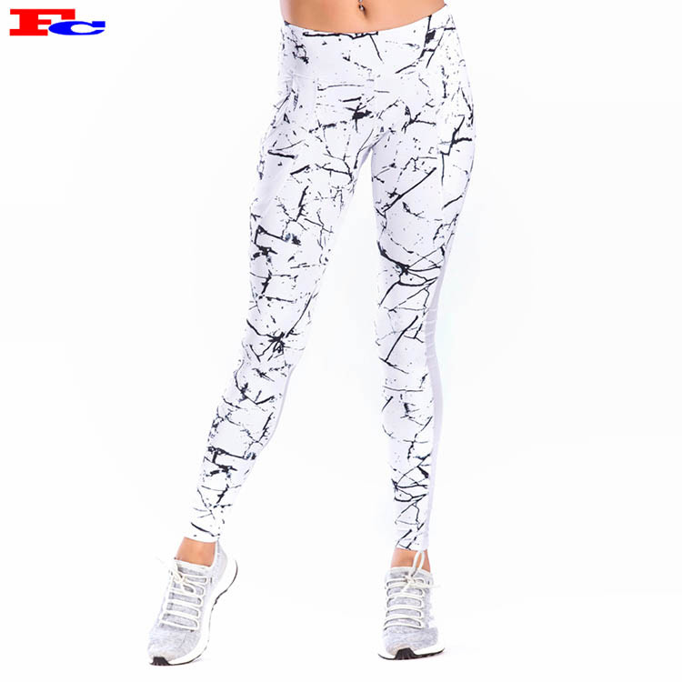 Marble Mesh Womens Yoga Pants Wholesale