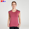 Brick Red T-Shirt With Mesh Back  Private Label T Shirts Wholesale