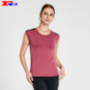 Brick Red T-Shirt With Mesh Back  Private Label T Shirts Wholesale