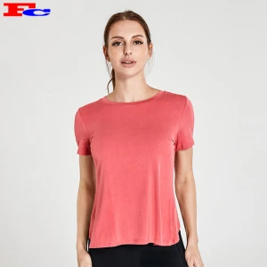 Grapefruit Red Cross Back Femmes Dri Fit Chemises En Gros