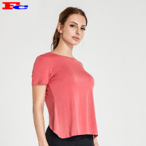 Grapefruit Red Cross Back Femmes Dri Fit Chemises En Gros