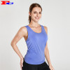 Royal Blue  Open Cross Sexy Back Athletic Tank Tops Wholesale