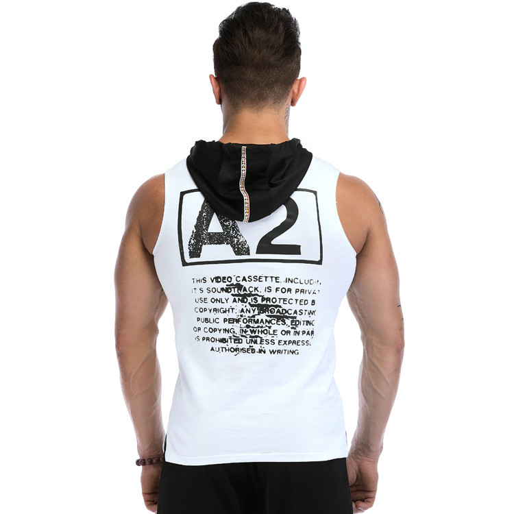 Wholesale Mens Hoodies Mens Print Letter Short Sleeve