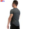 OEM Mens T Shirts Slim Fit Round Bottom Fitness Tee Factory