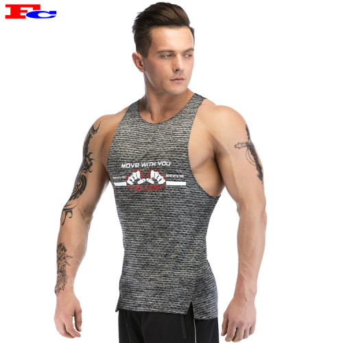 ODM Printing Mens Oversized Workout Tank Tops Supplier