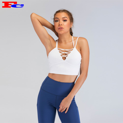 High Quality Sports Bra-Sexy Hollow Thin Shoulder Straps