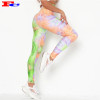 Customizable Yoga Pants Hot Sale Printing Slim Leggings Tie Dye Yoga Pants