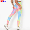 Customizable Yoga Pants Hot Sale Printing Slim Leggings Tie Dye Yoga Pants