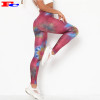 Custom Workout Pants Hot Sale Tie-Dye High Waist Leggings