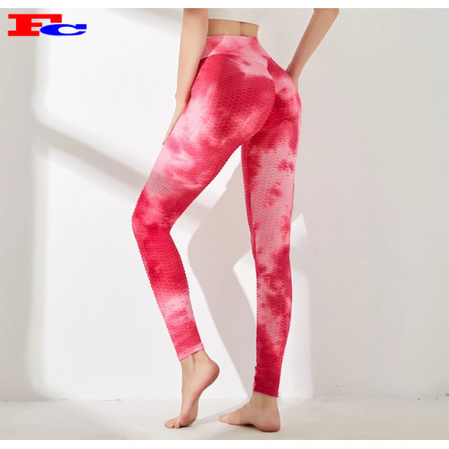 New Fashion Tie Dye Yoga Pants Set Leggings Factory