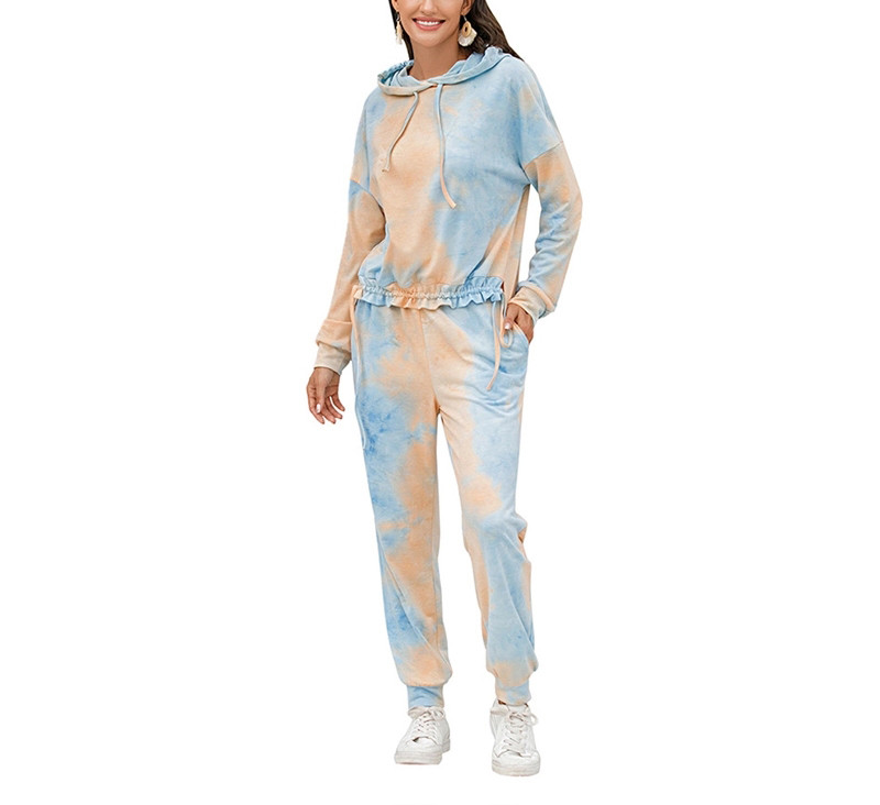 Trendy Women Tie Dye Fitness Apparel Manufacturer