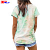 2020 Summer New Gradient Color Tie-Dye Short Sleeve Fashion Gear T Shirts Wholesale