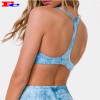 Fitness Clothing Private Label  High Waist Tie Dye 2 Piece Ladies Fitness Clothes