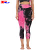 Oem High Waist Ink Tie Dye Printed Leggings Manufacturers