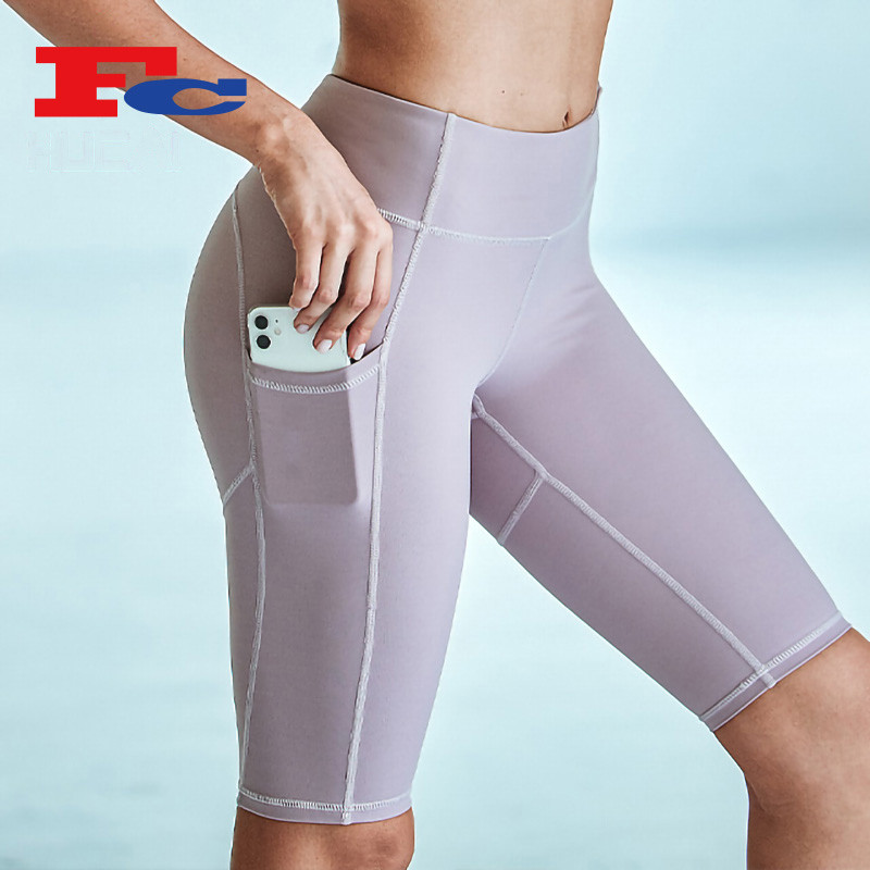 Wholesale Yoga Shorts With Side Pockets