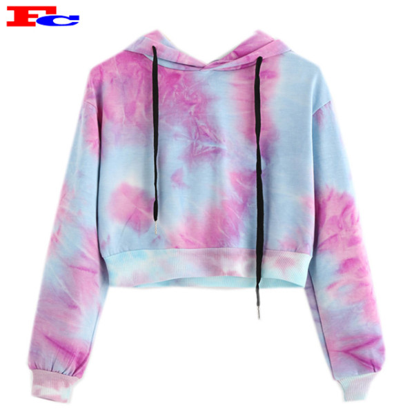 Tie Dye Womens Hoodies Quality Hoodies In Bulk