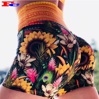 OEM Gorgeous Women Athletic Shorts Spotswear China Factory