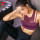 Purple Mesh Cheap Sports Bras In Bulk