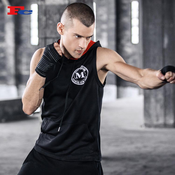 Trendy Mens Sleeveless Hoodie Bulk